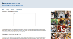 Desktop Screenshot of kempedmonds.com
